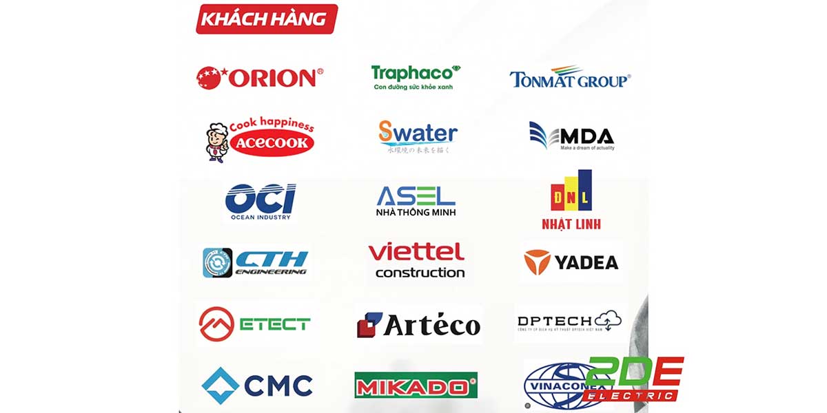 Các đối tác của 2DE